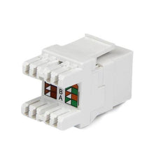 Jack Keystone RJ45 Cat6 bianco