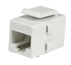 L'accoppiatore White Cat6 RJ45