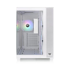 View 380 TG ARGB Snow Mid Tower Chassis