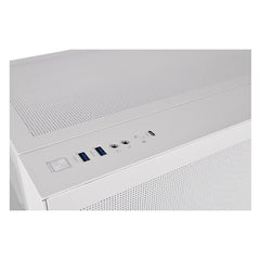 View 380 TG ARGB Snow Mid Tower Chassis