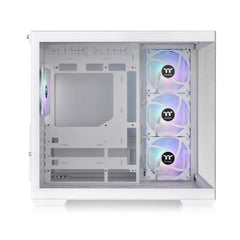 View 380 TG ARGB Snow Mid Tower Chassis