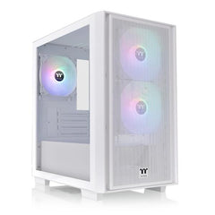 Versa H16 TG ARGB Snow/White/Win/SPCC/Tempered Glass*1/120mm ARGB Lite White Fan*3/Brown Box