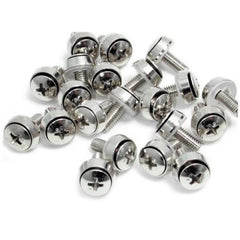 Confezione da 100 viti di montaggio per armadi server rack - M6 x 12mm