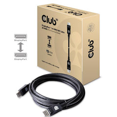 Cavo estensione Display PortTM 1.4 HBR3 8K60Hz HDR 28AWG M/M 3 mt DSC1.2 VESA certified