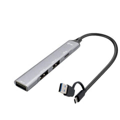 HUB Universale USB-C / USB-A a 4 Porte USB: 1x USB-C (3.2 gen1) + 3x USB 2.0