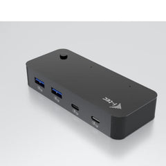 HUB KVM: 4 porte 2X USB-C + 2X USB-A 3.0