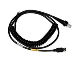 USB CABLE, 3 MT, COILED, BLACK