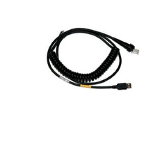USB CABLE, 3 MT, COILED, BLACK