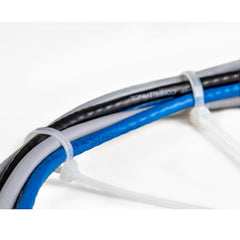 Fascette fermacavo riutilizzabili da 25 cm - 4 mm di larghezza, 55mm di diametro del fascio e resistenza alla trazione 22 kg