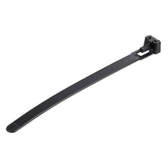 FASCETTE FERMACAVO DA 12 CM 100 PZ - NERO