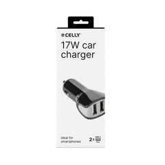CC2USBTURBO - 17W 2 USB-A Car Charger