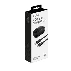 CCMINITYPEC - 20W USB-C Car Charger+USB-C to USB-C Cable [PRO POWER]