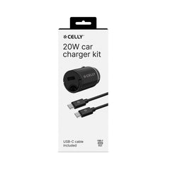 CCMINITYPEC - 20W USB-C Car Charger+USB-C to USB-C Cable [PRO POWER]