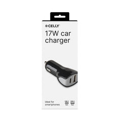 CCTYPECUSB - 17W USB-A/USB-C Car Charger