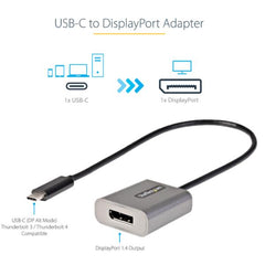 Adattatore USB C a DisplayPort 8K/4K 60Hz