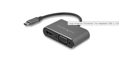 Adattatore USB-C a VGA + HDMI