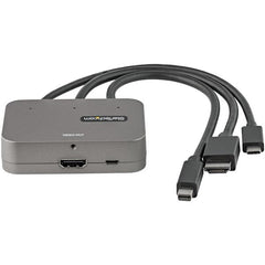 Adattatore Multiporta a HDMI 3-in-1 - Convertitore da USB-C
