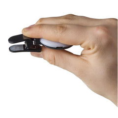 CLICKLIGHT - Luce flash aggiuntiva per smartphone, compatibilità universale, clip regolabile, 3 diverse tonalità di luce, ricarica tramite cavo Micro usb
