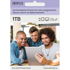 GIFT CARD AMARYLLO CLOUD 1TB PERPETUO