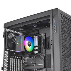 ASTRIA 400 ARGB Sync/Air Cooler/Single Tower/120 x 120 x 25mm/Ø6mm x 6 pcs/PWM 500~1800 RPM/Black/TDP 230W/Support LGA1700 and AM5/MB ARGB Sync