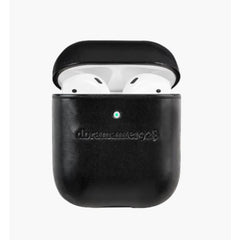 Copenhagen - Custodia in pelle per AirPods - Nero