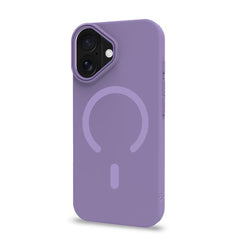 COLORMAG - Cover rigida trasparente con finitura lavanda compatibile con la tecnologia Magsafe per Apple iPhone 17 [IPHONE 17 CASES]