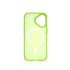 COLORMAG - Cover rigida trasparente con finitura limone compatibile con la tecnologia Magsafe per Apple iPhone 17 [IPHONE 17 CASES]