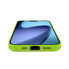 COLORMAG - Cover rigida trasparente con finitura limone compatibile con la tecnologia Magsafe per Apple iPhone 17 [IPHONE 17 CASES]