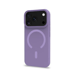 COLORMAG - Cover rigida trasparente con finitura lavanda compatibile con la tecnologia Magsafe per Apple iPhone 17 Pro [IPHONE 17 CASES]