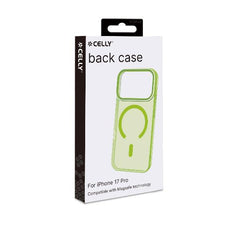 COLORMAG - Cover rigida trasparente con finitura limone compatibile con la tecnologia Magsafe per Apple iPhone 17 Pro [IPHONE 17 CASES]
