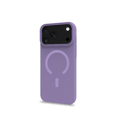 COLORMAG - Cover rigida trasparente con finitura lavanda compatibile con la tecnologia Magsafe per Apple iPhone 17 Pro Max [IPHONE 17 CASES]