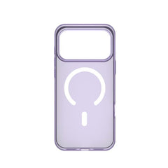 COLORMAG - Cover rigida trasparente con finitura lavanda compatibile con la tecnologia Magsafe per Apple iPhone 17 Pro Max [IPHONE 17 CASES]