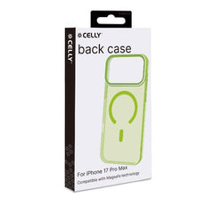 COLORMAG - Cover rigida trasparente con finitura limone compatibile con la tecnologia Magsafe per Apple iPhone 17 Pro Max [IPHONE 17 CASES]