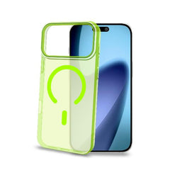 COLORMAG - Cover rigida trasparente con finitura limone compatibile con la tecnologia Magsafe per Apple iPhone 17 Pro Max [IPHONE 17 CASES]