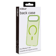 COLORMAG - Cover rigida trasparente con finitura limone compatibile con la tecnologia Magsafe per Apple iPhone Air [IPHONE 17 CASES]