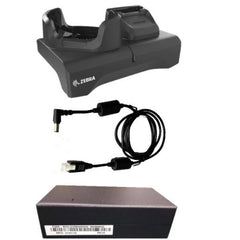 TC53/TC58 1-SLOT AND SPARE BATTERY CHARGING CRADLE