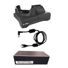 TC53/TC58 1-SLOT AND SPARE BATTERY CHARGING CRADLE