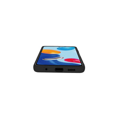 CROMO - Cover in morbido TPU con finitura soft touch colore nero compatibile con Xiaomi Redmi Note 11/ Redmi Note 11s