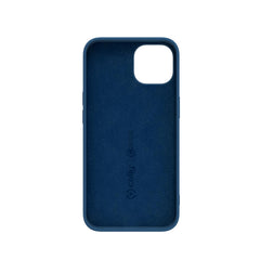 CROMO - Cover in morbido TPU con finitura soft touch colore blu compatibile con Apple iPhone 14