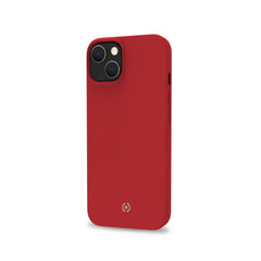 CROMO - Cover in morbido TPU con finitura soft touch colore rosso compatibile con Apple iPhone 14