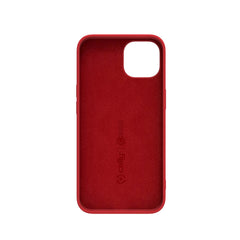 CROMO - Cover in morbido TPU con finitura soft touch colore rosso compatibile con Apple iPhone 14
