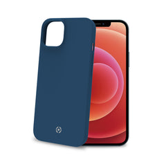 CROMO - Cover in morbido TPU con finitura soft touch colore blu compatibile con Apple iPhone 14 Plus