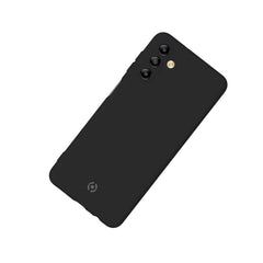 CROMO - Cover in morbido TPU con finitura soft touch colore nero compatibile con Samsung Galaxy A04s/ Galaxy A13 5G
