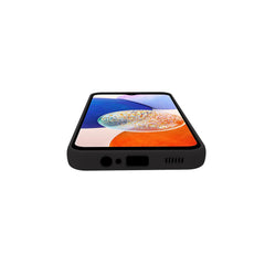 CROMO - Cover in morbido TPU con finitura soft touch colore nero compatibile con Samsung Galaxy A14 4G/ Galaxy A14 5G