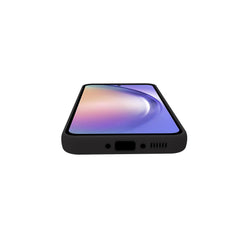 CROMO - Cover in morbido TPU con finitura soft touch colore nero compatibile con Samsung Galaxy A54 5G/ Galaxy A54 5G Enterprise Edition