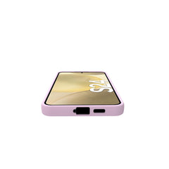 CROMO - Cover in morbido TPU con finitura soft touch colore rosa compatibile con Samsung Galaxy S24 5G/ Galaxy S24 5G Enterprise Edition