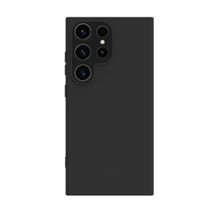 CROMO - Cover in morbido TPU con finitura soft touch colore nero compatibile con Samsung Galaxy S24 Ultra 5G/ Galaxy S24 Ultra 5G Enterprise Edition