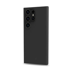 CROMO - Cover in morbido TPU con finitura soft touch colore nero compatibile con Samsung Galaxy S24 Ultra 5G/ Galaxy S24 Ultra 5G Enterprise Edition