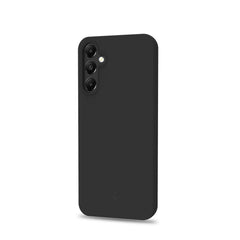CROMO - Cover in morbido TPU con finitura soft touch colore nero compatibile con Samsung Galaxy A05s