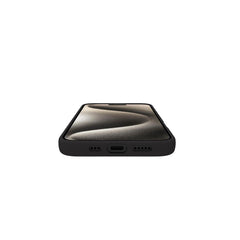 CROMO - Cover in morbido TPU con finitura soft touch colore nero compatibile con Apple iPhone 16 [IPHONE 16 CASES]
